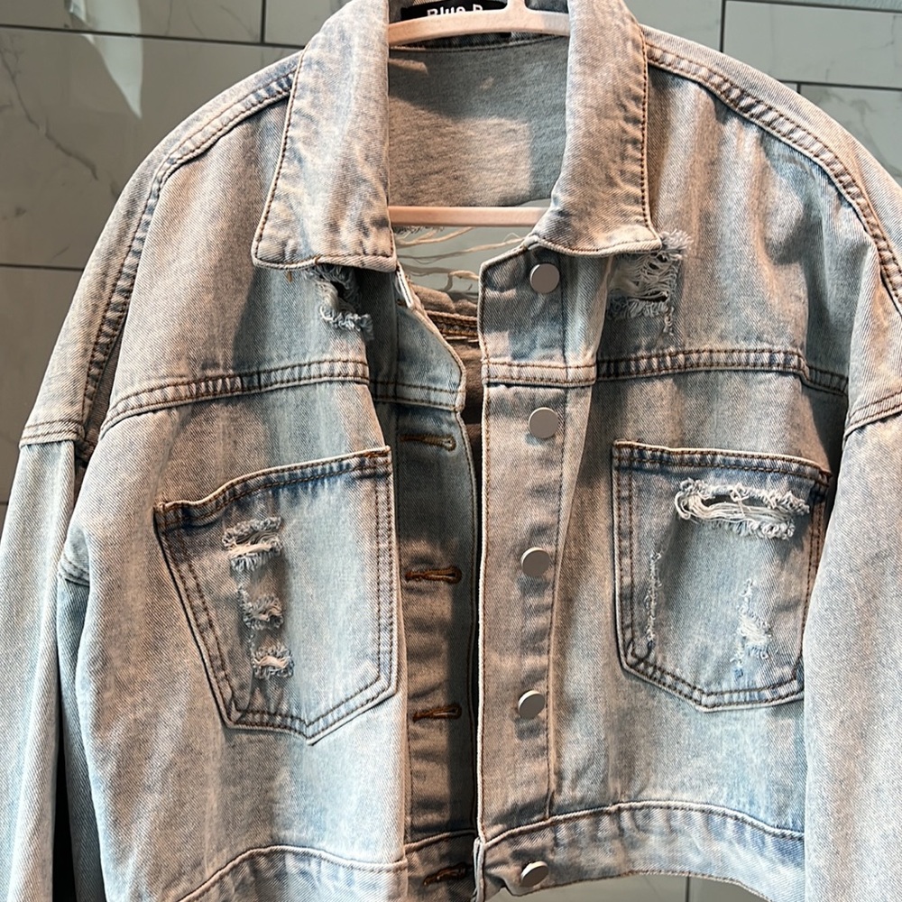 Bling Jean Jacket 🪩💖 - Picture 5 of 11